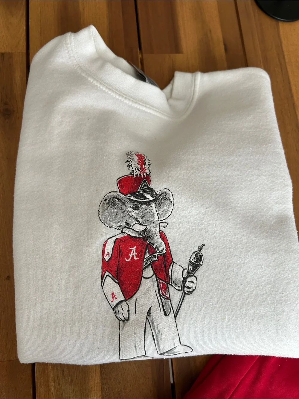 Alabama Crimson Tide Kids Big Al Drum Major Set Sweatshirt & Sweatpants